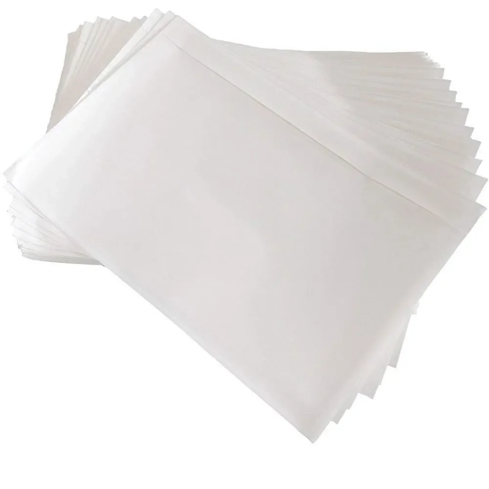 25 Clear Adhesive Packing Shipping Label Envelopes NWT